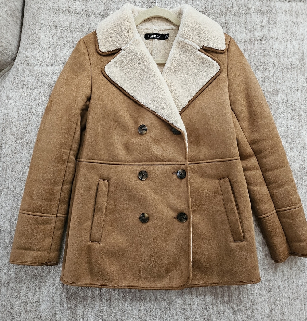 Ralph Lauren Faux Shearling Coat